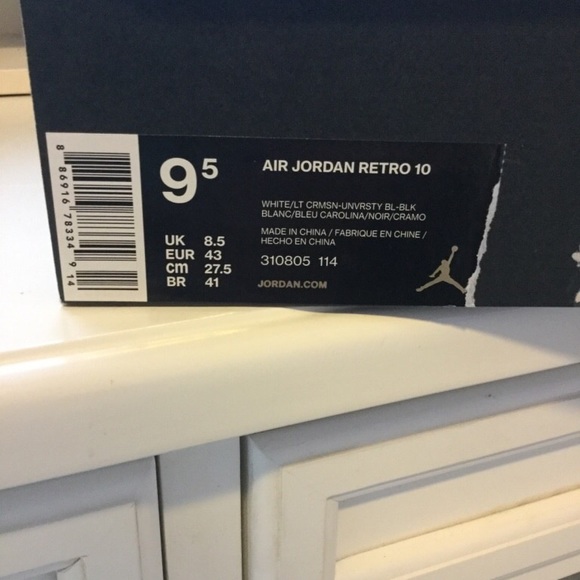 Air Jordan Retro 10 - Picture 6 of 6